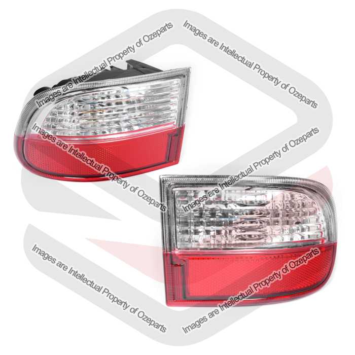 Pair LH+RH Lower Reverse Tail Light Rear Lamp For Mazda BT50 BT-50 UP UR 11~20