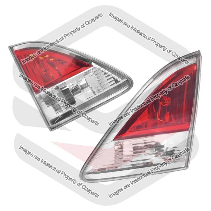 Ozeparts Pair LH+RH Inner Tailgate Tail Light Rear Lamp For Mazda BT50 UP 11~15