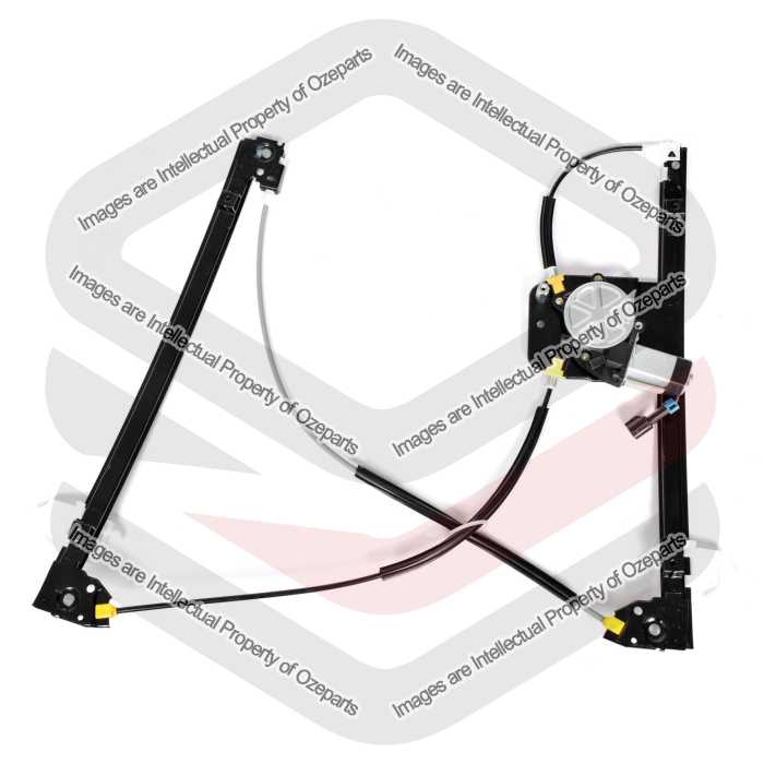 Ozeparts Fits Ford Territory SX SY SZ 2004~2017 | FRONT Electric Power Door Window Regulator (With 2 Pins Motor) | RH RHS Right Hand (Driver Side)