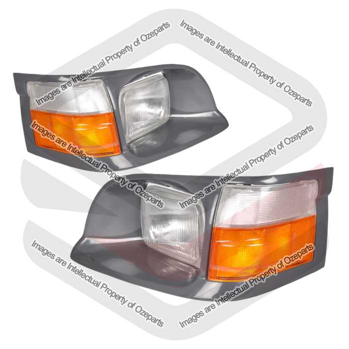 Head Light Rim + Corner Light + Head Light AM (SET LH+RH)