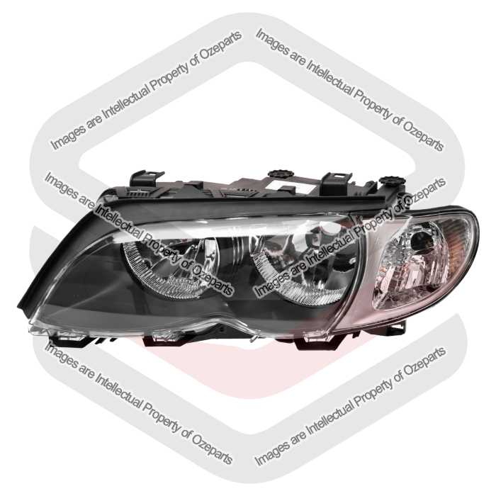 Head Light AM (Non Xenon) + Corner Light AM (Clear / Silver) (SET 2)