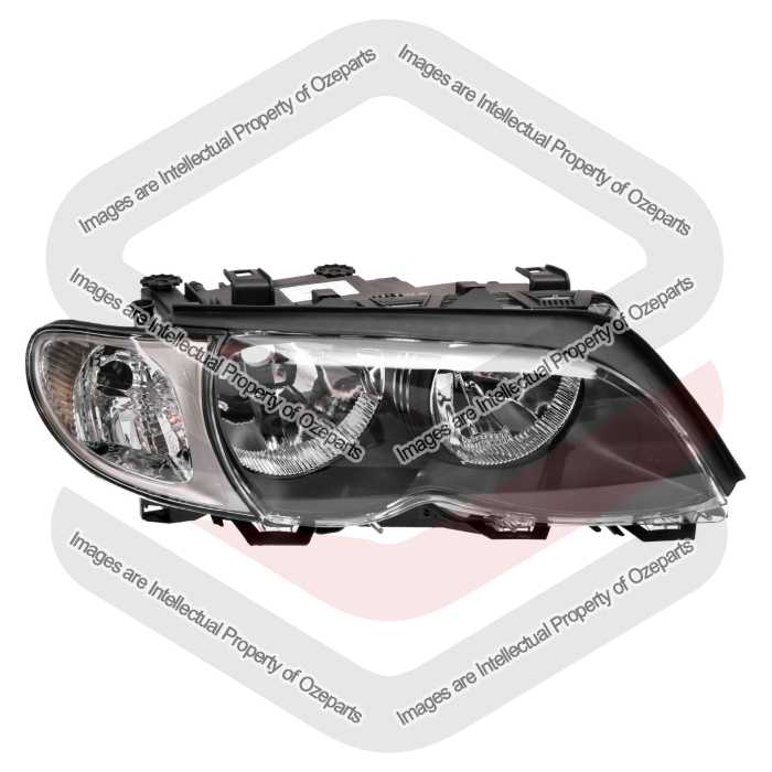 Head Light AM (Non Xenon) + Corner Light AM (Clear / Silver) (SET 2)