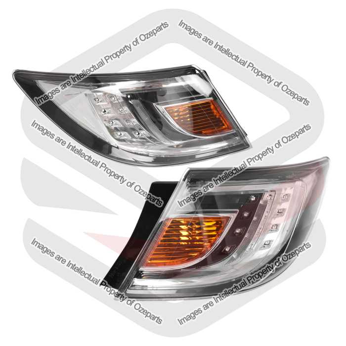 Tail Light AM (Clear Lens, LED Type) (SET LH+RH)