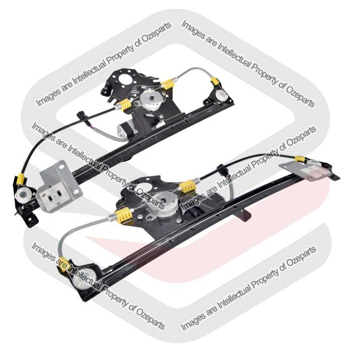 Door Window Regulator Rear (Electric With Motor) (SET LH+RH)