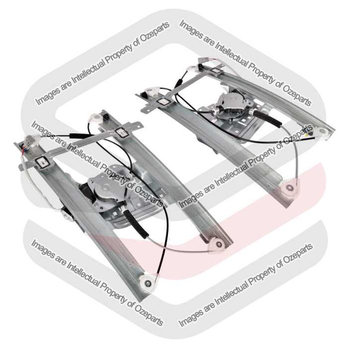 Door Window Regulator Front (Electric With 2 Pin Motor) (SET LH+RH)