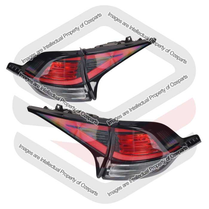 Tail Light + Rear Garnish AM (LED) - S / SX / SX+ (SET 4)