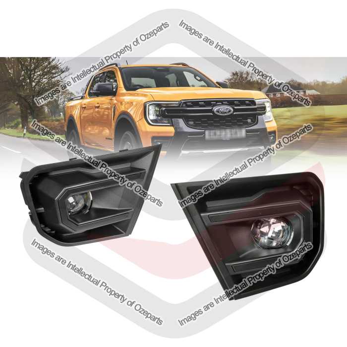 Fog Lamp KIT (Black) - Wildtrak