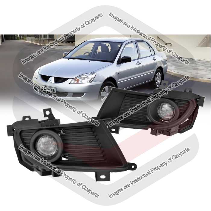 Fog Lamp KIT (For 2 Pcs Grille Bumper)