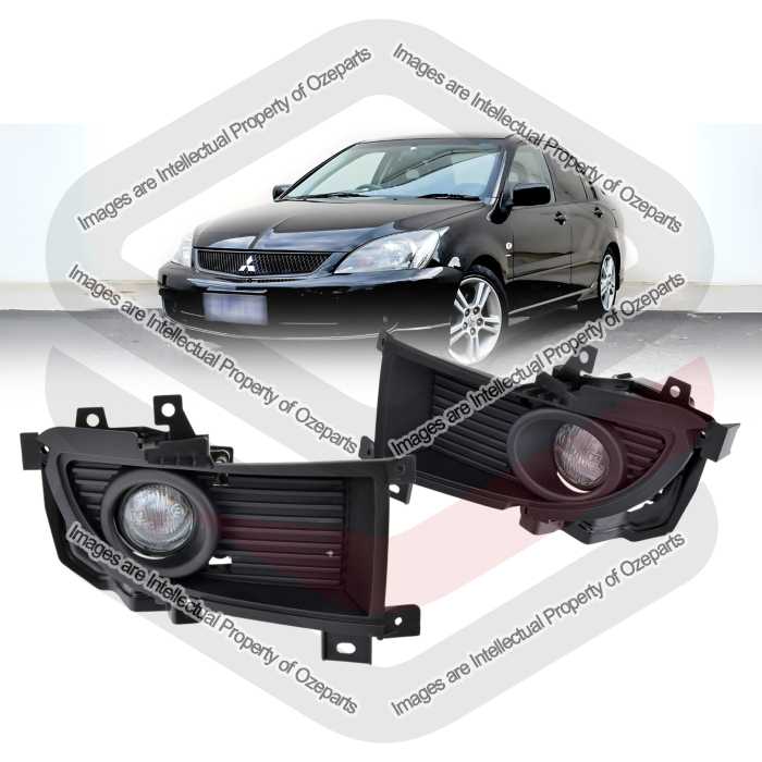 Fog Lamp KIT (For 1 Pc Grille Bumper)