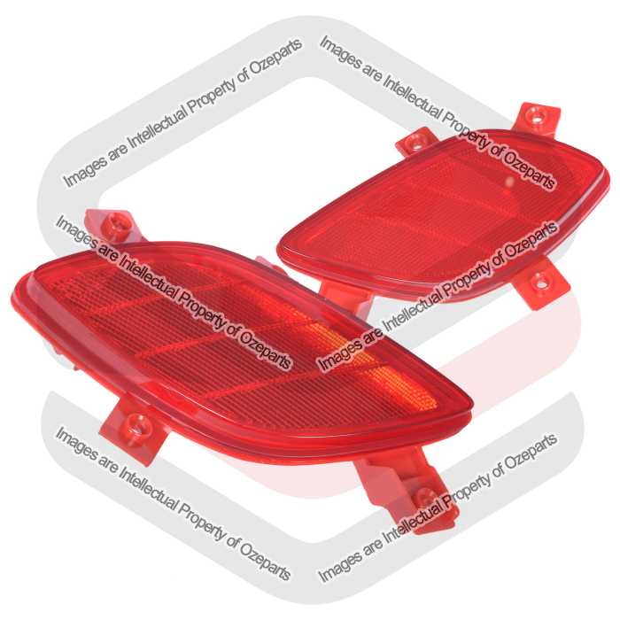 Rear Bar Reflector AM (SET LH+RH)