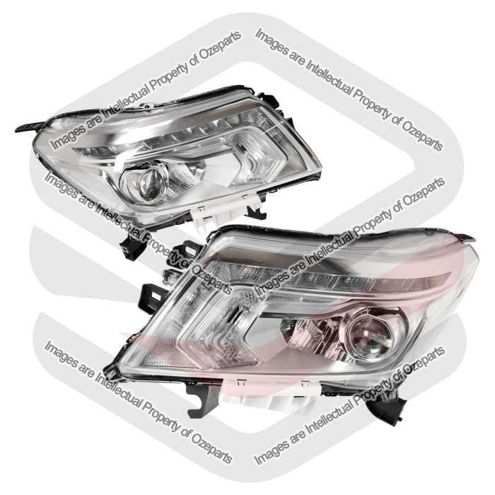 Head Light AM (LED) (10/15-) (Chrome) (SET LH+RH)