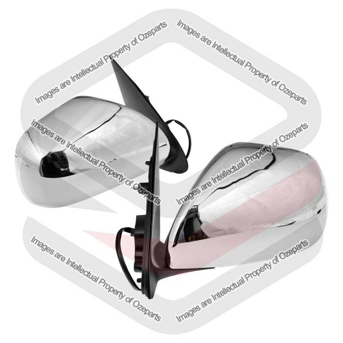 Door Mirror AM (Electric) Chrome (SET LH+RH)