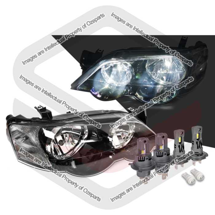 Head Light AM (XR6/8 / FPV) + LED Globes (SET LH+RH)