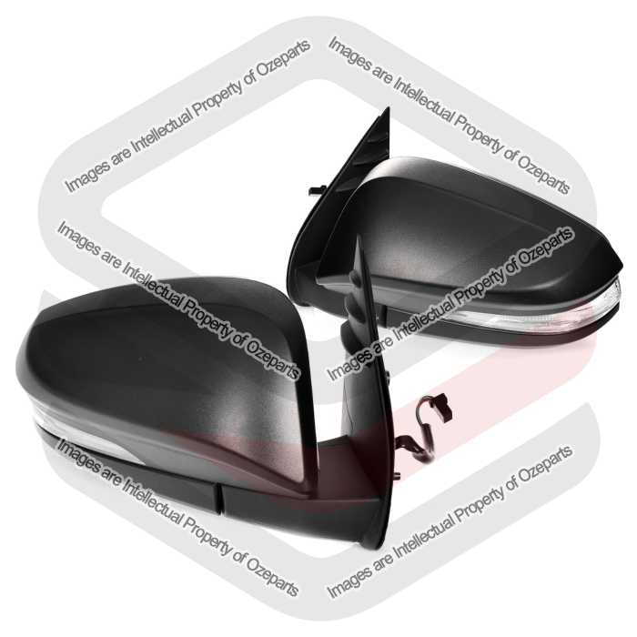 Door Mirror Electric Black 2015~On (With Indicator, No Auto Fold) (SET LH+RH)