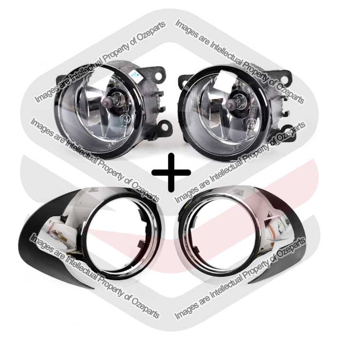 Fog Lamp (Standard) + Cover - FPV GS Only (Set LH+RH)