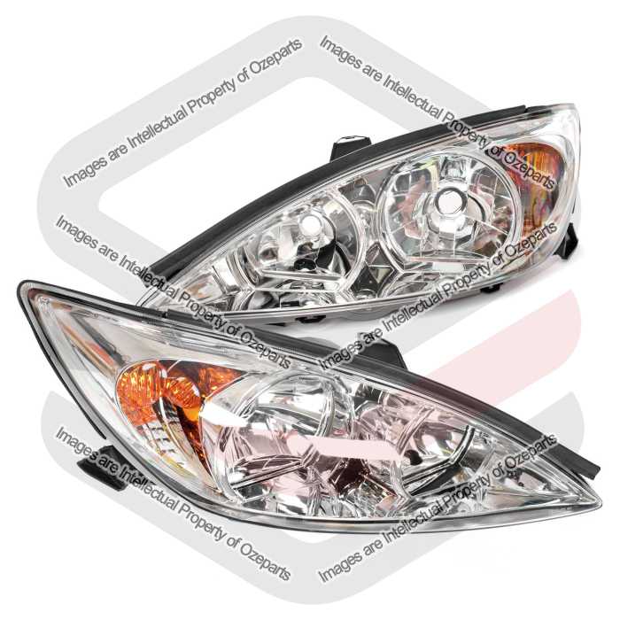 Head Light AM (Chrome) (Set LH+RH)