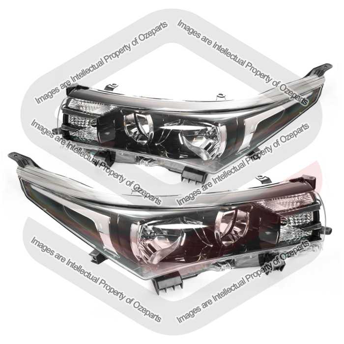 Head Light AM (No LED) (Set LH+RH)