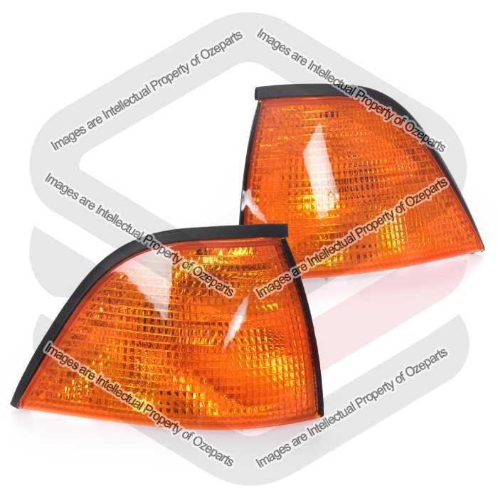 Corner Light AM Amber (Coupe & Convertible) (SET LH+RH)