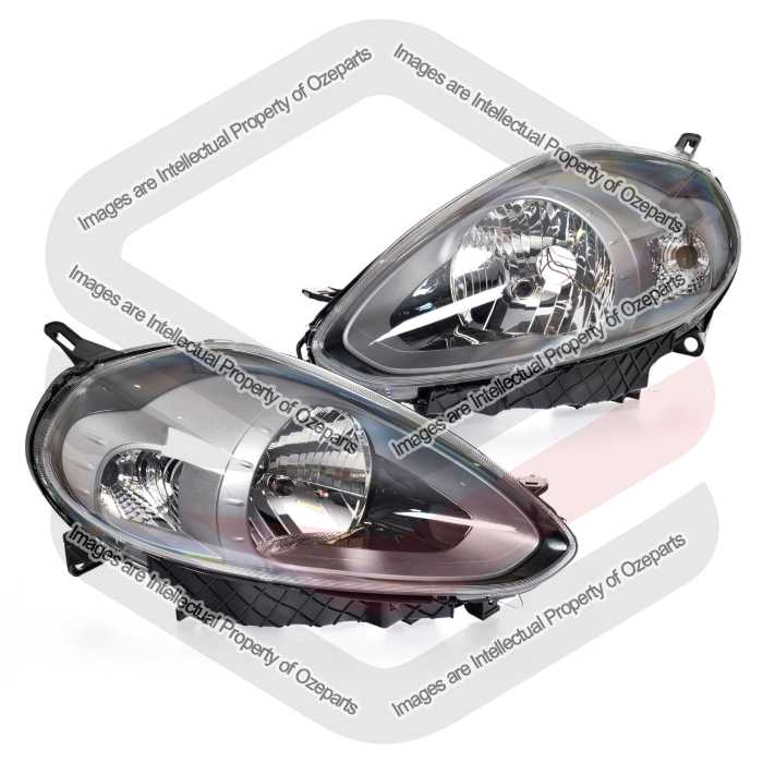 Head Light (Iron Grey) AM (SET LH+RH)