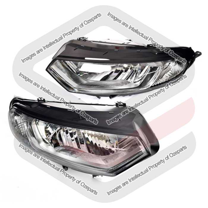 Head Lamp AM (Halogen with LED DRL) - Ambiente / Trend (SET LH+RH)