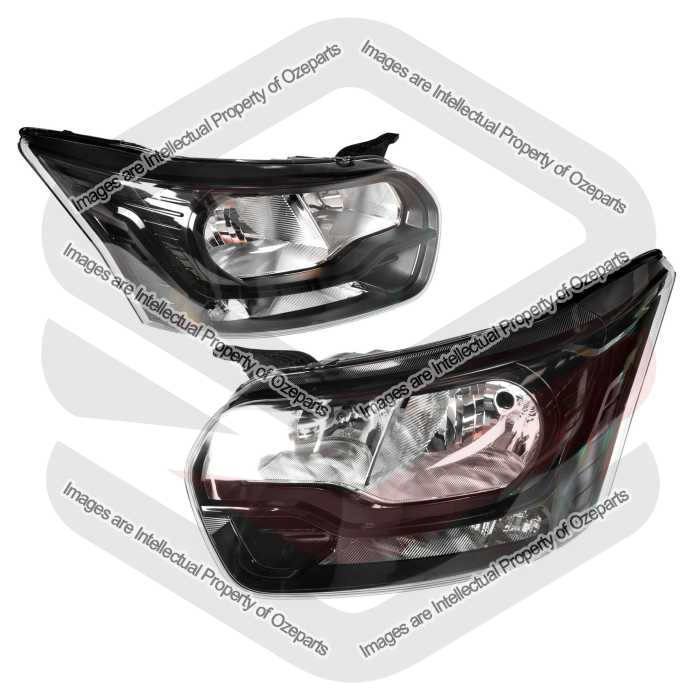 Head Lamp AM (Black) - Standard (SET LH+RH)