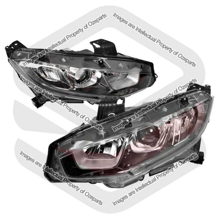 Head Light AM (Halogen) - With LED DRL (SET LH+RH)