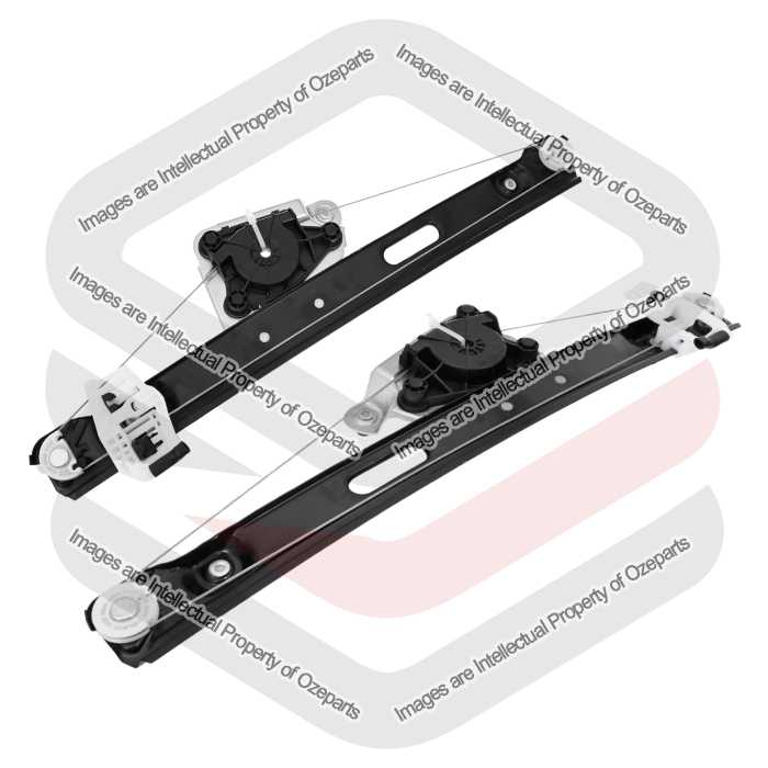 Door Window Regulator Rear (Electric No Motor) (SET LH+RH)