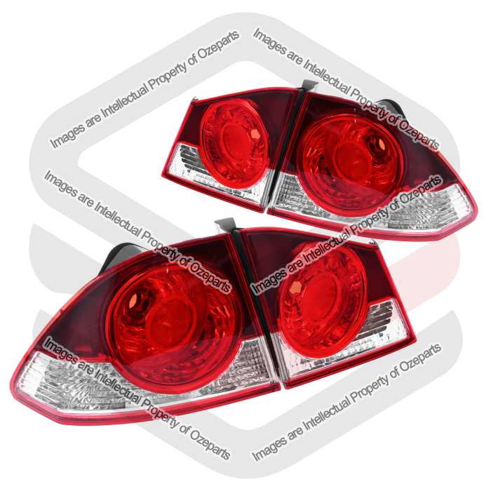 Tail Light + Rear Garnish AM (SET LH+RH)