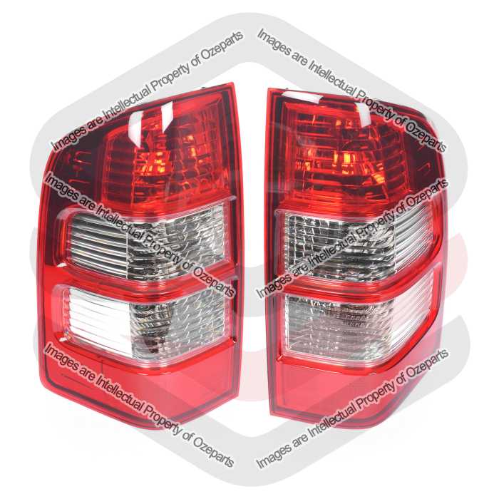 Tail Light AM (For Ute Body) -  TYC (Emark) (SET LH+RH)