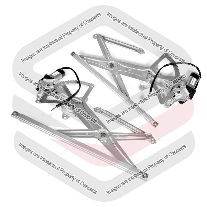 Door Window Regulator Front (Electric 2 Pin Motor) (SET LH+RH)