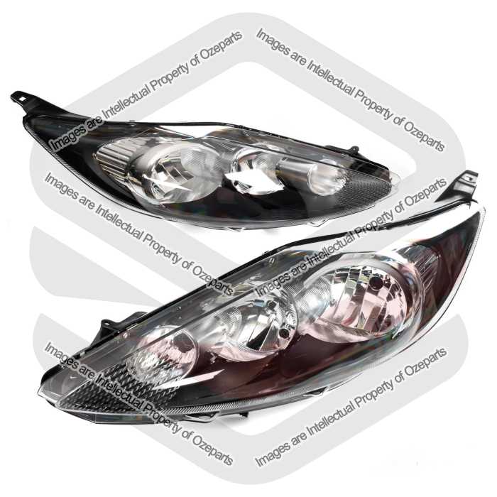 Head Light AM (Black, Non Projector) - CL / LX (SET LH+RH)