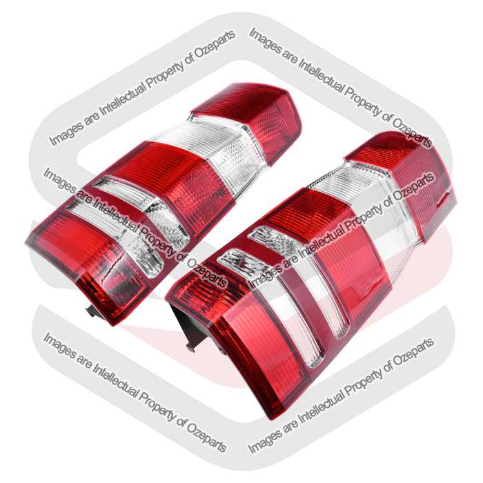 Tail Light  Van (Unit Lens & Body) - Ozeparts (SET LH+RH)